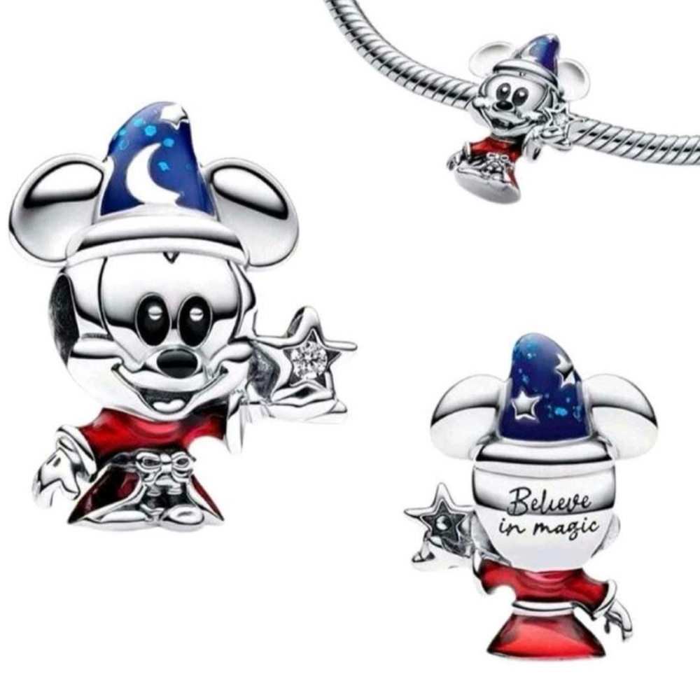 Mickey Mouse sorcerer charm